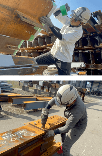 鉄骨工事の仕事について